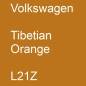 Preview: Volkswagen, Tibetian Orange, L21Z.